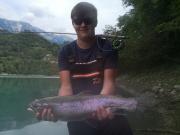 lake fishing slovenia